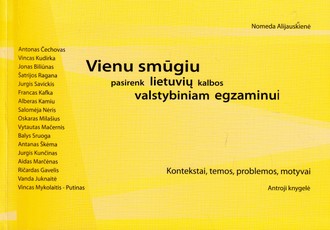 Vienu smūgiu pasirenk lietuvių kalbos valstybiniam egzaminui. II dalis