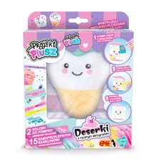 Project Plush Desserts – kūrybinis rinkinys „Ledų kūgis“ su rankiniu aerografu