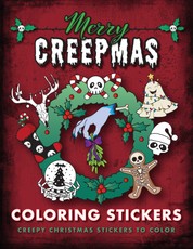 Merry Creepmas Coloring Stickers
