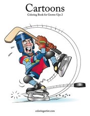 Cartoons Coloring Book for Grown-Ups 2