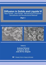 Diffusion in Solids and Liquids VI