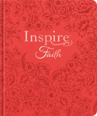 Inspire Faith Bible Nlt, Filament Enabled Edition (Hardcover Leatherlike, Coral Blooms)