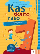 Kas skaito, rašo... Lietuvių kalbos užduotys 1 klasei (su įgarsintais diktantais)