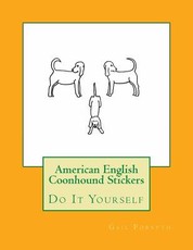 American English Coonhound Stickers