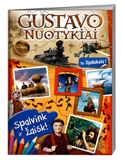 Gustavo nuotykiai. Spalvink ir žaisk