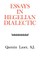 Essays in Hegelian Dialectic
