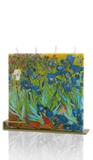 Žvakė FLATYZ „Vincent Van Gogh – Irises“ Žvakė FLATYZ „Vincent Van Gogh – Irises“