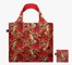 LOQI pirkinių krepšys „DECORATIVE ART Peacock Power Recycled Bag“
