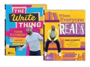 Kwame Alexander's Writing and Reading 2-Book Shrink-Wrapped Bundle for Educators