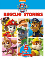 Paw Patrol 5 book slipcase rescue stories