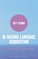 Key Terms in Second Language Acquisition