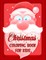 Christmas coloring book for kids.