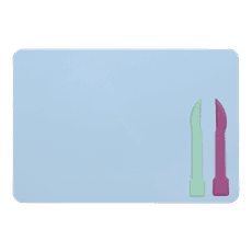 Rinkinys plastilinui 220x150mm melsvas