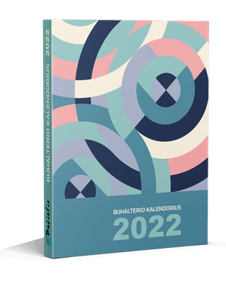 2022 metų buhalterio kalendorius