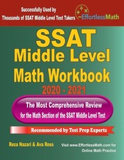 SSAT Middle Level Math Workbook 2020 - 2021