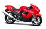 Motociklo modelis Kawasaki Ninja ZX-14 1:18 su stovu