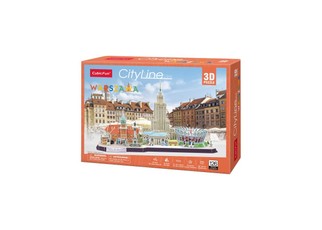 3D dėlionė Cityline — Varšuva
