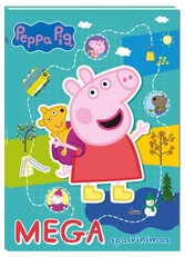 Kiaulytė Pepa. Mega spalvinimas