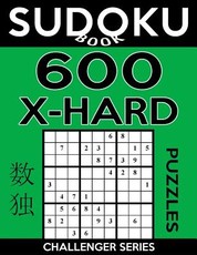 Sudoku Book 600 Extra Hard Puzzles