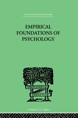 Pronko, N: Empirical Foundations Of Psychology