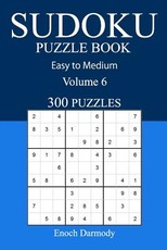 Easy to Medium 300 Sudoku Puzzle Book