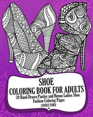 Shoe Coloring Book For Adults