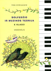 Solfedžio ir muzikos teorija. Vadovėlis 6 klasei
