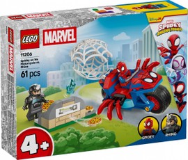 LEGO SPIDEY 11206 Spidey ant motociklo prieš Rhino