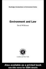 Environment and Law