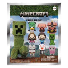 Kuprinės pakabukas „Minecraft“ 3D, 1 serija, atsitiktinėje pakuotėje (blind pack), 1 vnt.