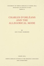 Charles d'OrlÃ©ans and the Allegorical Mode