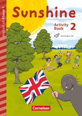 Sunshine - Early Start Edition 2. Schuljahr - Activity Book mit Audio-CD, Minibildkarten und Faltbox