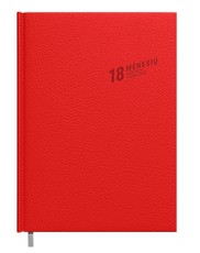 Darbo knyga A5 18 mėnesių raudona