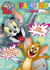 Tom and Jerry: spalvink ir žaisk + 25 lipdukai! (Nr. 3)