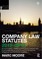 Company Law Statutes 2012-2013