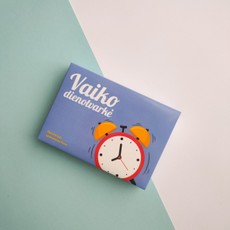 Vaiko dienotvarkė. Lavinamųjų kortelių rinkinys