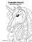 Zendoodle Unicorns Coloring Book for Grown-Ups 1