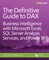 The Definitive Guide to DAX