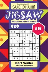 Sudoku Jigsaw - 200 Easy to Normal Puzzles 9x9 (Volume 15)