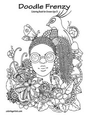Doodle Frenzy Coloring Book for Grown-Ups 3