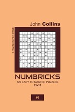 Numbricks - 120 Easy To Master Puzzles 13x13 - 6