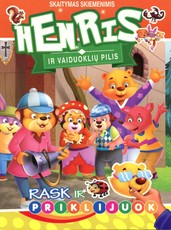 Skaitymas skiemenimis. Henris ir vaiduoklių pilis