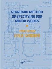 Standard Method of Specifying for Minor Works