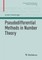 Pseudodifferential Methods in Number Theory