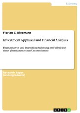 Kleemann, F: Investment Appraisal and Financial Analysis