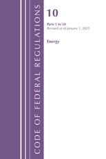 Code of Federal Regulations, Title 10 Energy 1-50, Revised as of January 1, 2022 Pt1