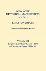 New York Historical Manuscripts
