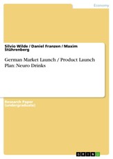 German Market Launch / Product Launch Plan: Neuro Drinks