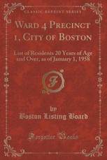 Ward 4 Precinct 1, City of Boston