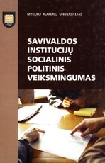 Savivaldos institucijų socialinis politinis veiksmingumas